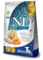 Сухой корм Farmina N&D GF Ocean Dog Pumpkin Codfish & Cantaloupe Melon Puppy Mini 2,5 kg