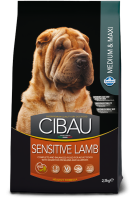 Сухой корм Farmina Cibau Sensitive Lamb Medium/Maxi 2,5 kg
