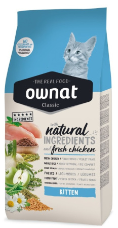 OWNAT Classic Kitten Курица 4 kg