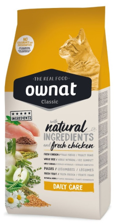 OWNAT Classic Daily Care Cat Курица 4 kg