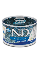 Влажный корм Farmina N&D Grain Free Dog Ocean Cod & Squid Adult Mini Wet Food 140 g
