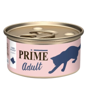 Prime Adult Cat Говядина кусочки в соусе 75 g для кошек