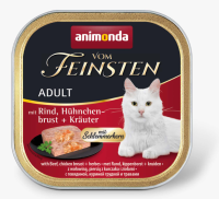 Animonda Vom Feinsten с Говядиной, Курицей и Травами 100 g для кошек