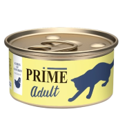 Prime Adult Cat Курица кусочки в соусе 75 g для кошек