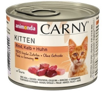 Animonda Carny Kitten Телятина и Курица 200 g для котят