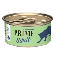 Prime Adult Cat Тунец с Кальмаром в собственном соку 70 g для кошек