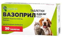 Вазоприл 0,625 мг таблетки 30 шт