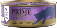 Prime Meat Cat Курица со Скумбрией филе в желе 100 g для кошек