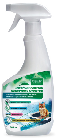 Pchelodar Спрей для мытья кошачьих туалетов 500 ml