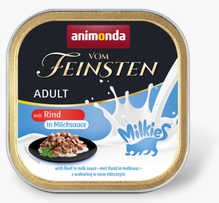 Animonda Vom Feinsten Adult Говядина в молочном соусе 100 g