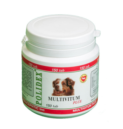 Кормовая добавка Polidex Multivitum Plus 150 таблеток