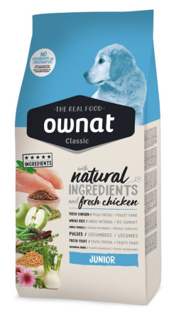 OWNAT Classic Junior Dog Курица 4 kg