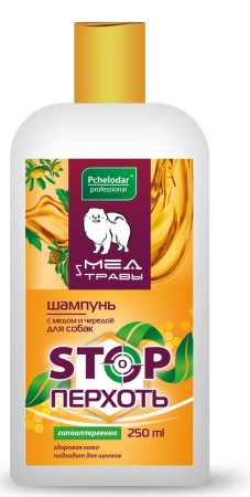 Pchelodar Шампунь Stop Перхоть с Мёдом и Чередой 250 ml