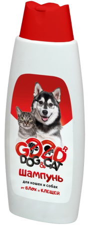 Good Dog&Cat Антипаразитарный универсальный шампунь от блох и клещей 250 мл