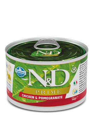 Farmina N&D Prime Dog Chicken & Pomegranate Adult Mini Wet Food 140 g