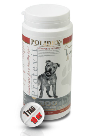 Кормовая добавка Polidex Protevit Plus 300 таблеток