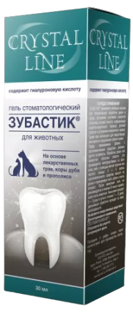 Зубастик CRYSTAL LINE гель стоматологический гигиенический 30 мл