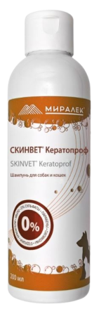 Шампунь SkinVet (СкинВет) Keratoprof (со скваленом и фитосфингозином) 200 мл