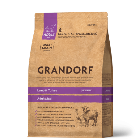 Grandorf Dog Lamb & Turkey Adult Maxi 3 kg