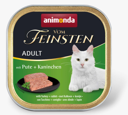 Animonda Vom Feinsten Classic Индейка и Кролик 100 g для кошек