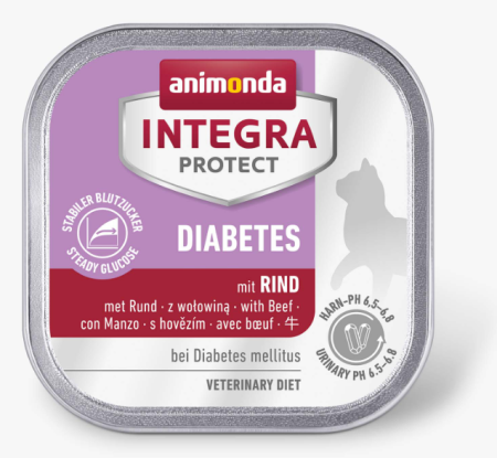 Animonda INTEGRA Protect Cat Diabetes Говядина 100 g